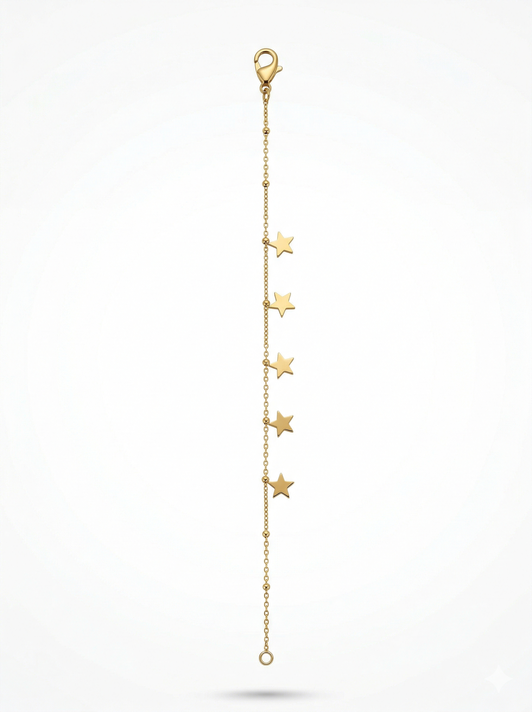 Star Charm Bracelet | Dainty Celestial Station Bracelet for Women