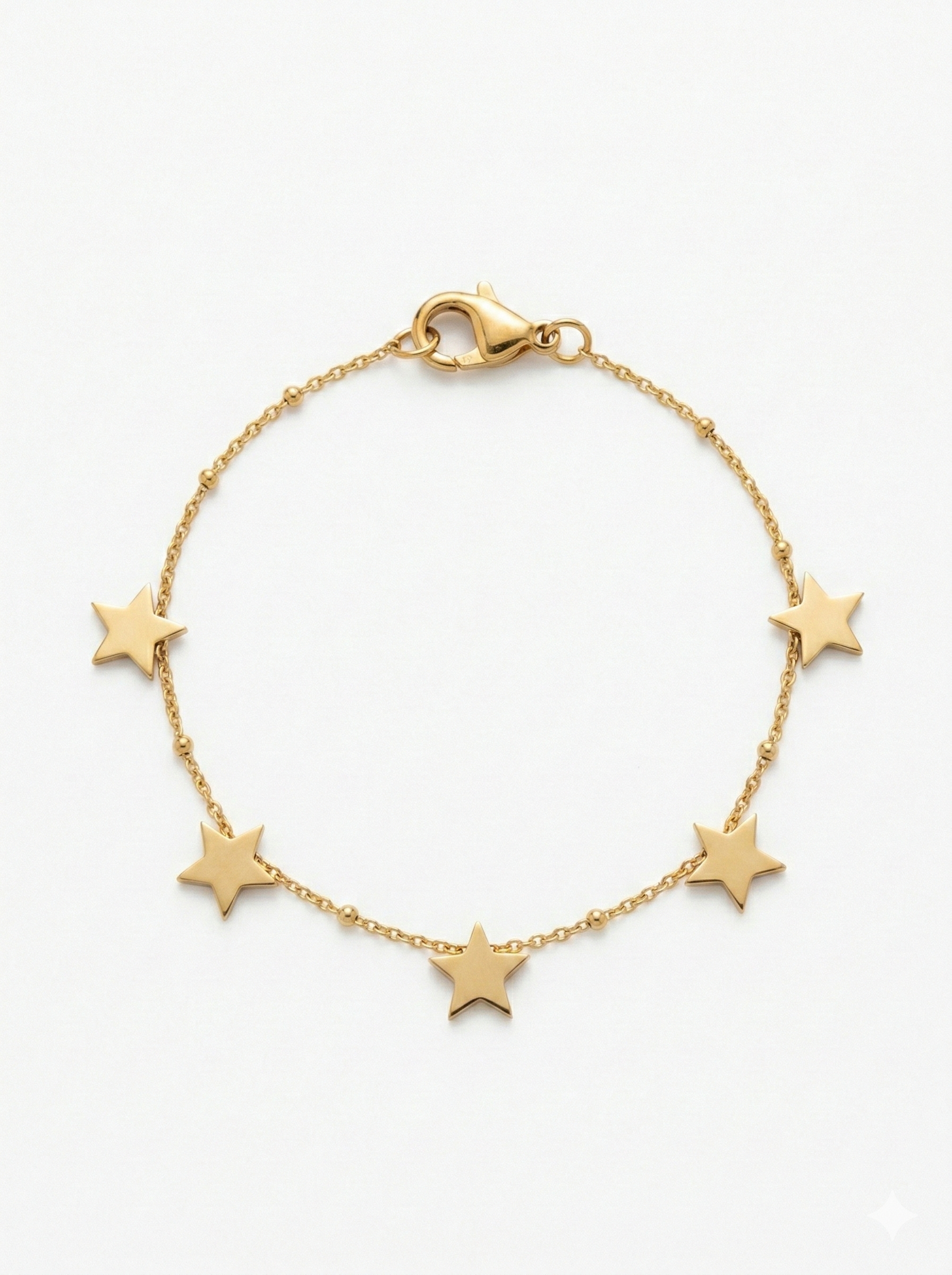 Star Charm Bracelet | Dainty Celestial Station Bracelet for Women - Image 3