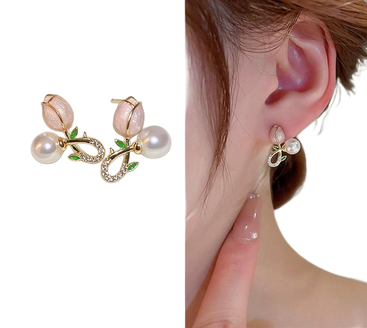 Textured 18K Gold-Plated Star Stud Earrings | Minimalist Hammered Celestial Jewelry